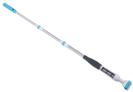 Brrnoo Apirium de Piscine Léger, Nettoyant sans Fil à Aspiration Forte Rétractable, pour Le Sol de la Piscine et Le Nettoyage Inférieur