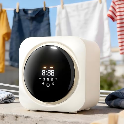 3,5 L Helautomatisk Liten Minitvättmaskin, Underkläder Tvättmaskin, Väggmonterad Tvättmaskin, Kompakt Tvättmaskin Och Torktumlare, Bärbar Torktumlare Wallhanging