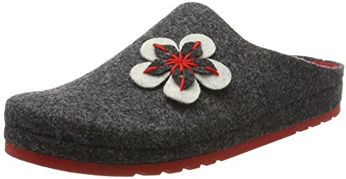 Hans Herrmann Collection Damen HHC Pantoletten, Grau (Grigio)