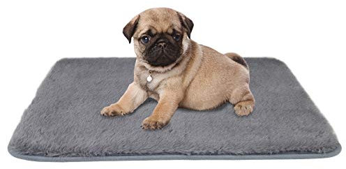 Super dicke Hundematte mit Gummiunterseite, rutschhemmend, Kissen aus Fleece, für Hunde oder Welpen, Bettwäsche oder Unterlage