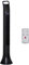 HOMCOM 36'' Freestanding Tower Fan, 3 Speed 3 Mode, 7.5h Timer, 70 Degree Oscillation, LED Panel, 5M Remote Controller, Black
