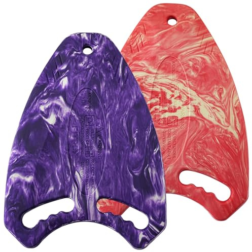 Fitply 2PCS Kick Board Swim for Adult & Kid - High Buoyancy Safety Swimming Kickboard | Swim Training Aid for Pool & Open Water | Kickboard Adult Swimming Training | EVA Material, BPA Free