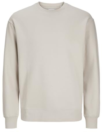 JJESTAR Basic Sweat Crew Neck NOOS, Moonbeam, M