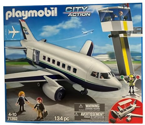 Playmobil 71392 Avion Cargo et Passager