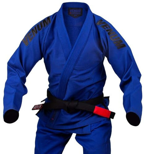 Venum Contender Evo Kimono De Jiu Jitsu Brasileño/Bjj Gi, Unisex adulto, Azul royal, A2