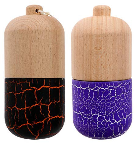 BESPORTBLE 2stücke Kendama Pill Spielzeug Holzspielzeug Hand-Auge-koordination Für Junge Mädchen Geeignet Für Jungen Und Mädchen Ab Jahren Für Gruppenaktivitäten Und