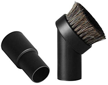 MOVKZACV Vacuum Dust Brush, 2pcs Vacuum Attachments Cleaner Dust Brush, Hose Adapter Replacement Parts Dust Brush, Dust Cleaner Track Cleaning Tools Vacuum Brushes Replacement