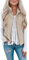 Raphin Weste Damen Outdoor Casual Leicht Ärmellos Daunenjacke Damen Einfarbig Elegant Mode Damen Weste Lang(Khaki,XL)