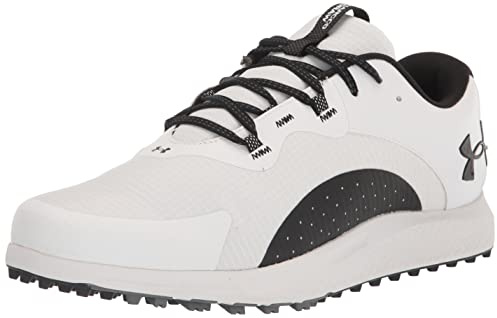 Under Armour Charged Draw 2 SL Mens Golf Shoes White/Black 10 (45)