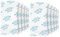 VDL Desiccant Silica Gel Sachet, 5g Desiccant Packets Moisture Absorber Dehumidifier (10)
