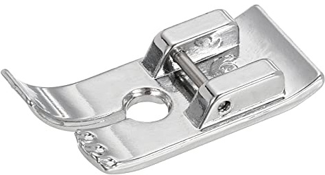 sourcing map Point Droit Pied 5223 Couture Machine Pied Galvanisé Fer Presseur Pied 33x14mm