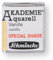 Schmincke – Akademie® Aquarell, 1/2 Näpfchen, 16 901 044 Vanille, pastellige Sondertöne, hoch lichtechte Farbtöne, feine Künstler-Aquarellfarben