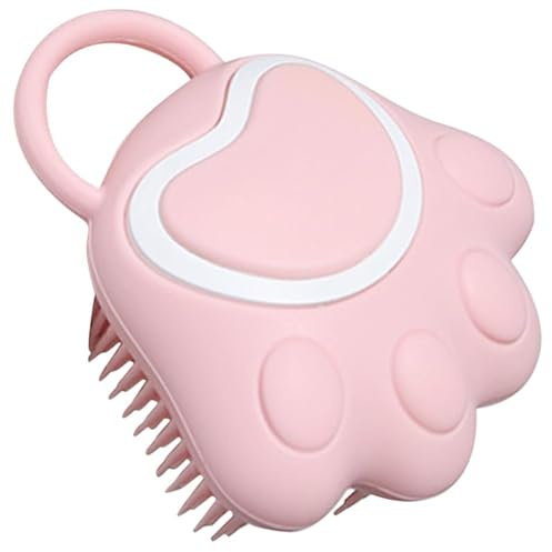 Healvian Haarbürste für Kopfleder, aus Silikon, flexibel, Haarbürste, Peeling des Kopfleders, Shampoobürsten