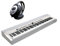 Kurzweil KAP1-WH Professionelles Stage Piano Keyboard Weiss 88 Tasten mit keepdrum Kopfhörer