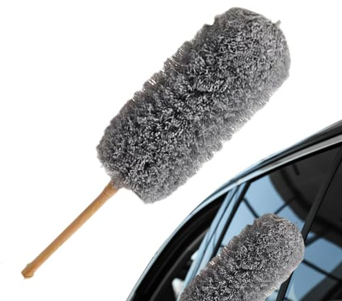 Car Duster Interior - Nettoyant Anti-poussière En Microfibre Pour Tableau De Bord, Sièges Et Console De Voiture | Doux Et Sans Rayures, Élimine La Poussière Et La Saleté, Parfait Pour Un Nettoyage Rap