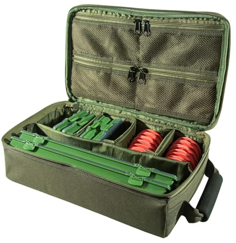 Sac De Rangement Ultimate Carp Rig And Bit Case (Accessoires Inclus) - Trousse À Bas De Ligne
