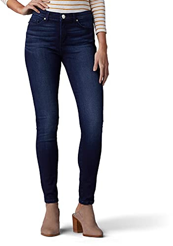 Women's Sculpting Slim Fit Skinny Leg Jean, Nightingale, 8 Long
