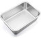 HaWare Deep Baking Pan Cake Tin, Ideal for Brownie/Lasagna/Casserole/Bread, Stainless Steel Rectangular Cake Oven Pan, 27 x 21 x 8cm, Rust Free & Non Toxic, Heavy Duty & Dishwasher Safe