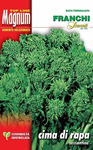 Semi Cima di Rapa Sessantina Franchi Sementi 100g