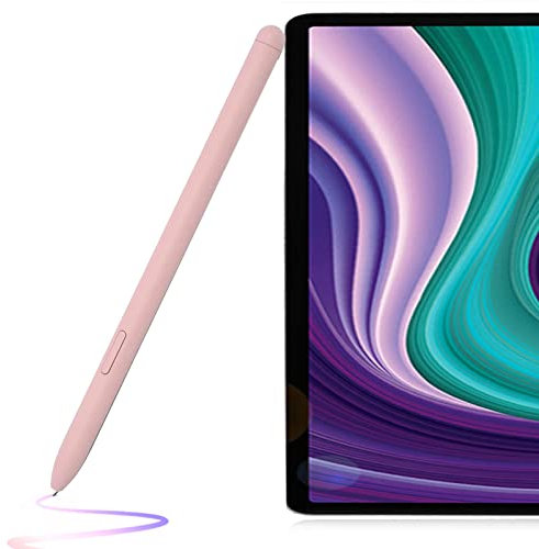 Dpofirs para Tab S6 Lite Stylus, Stylus Táctil de Repuesto para Galaxy, Stylus Pen con 5 Puntas Stylus, Lápiz Inteligente de Alta Sensibilidad para Tableta SM P615 (Rosa)