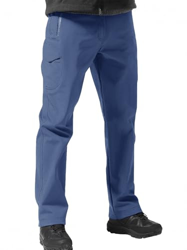 FREE SOLDIER herr Byxor Herren Winter Wasserdichte Skihose Jagd Outdoor Hose Winddichte Thermohose Winterhose Softshellhose