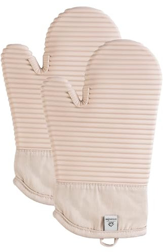 Guanto da forno beige (beige)