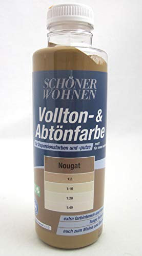 Voll- und Abtönfarbe Nougat 500 ml