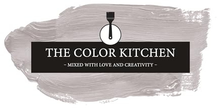 Livingwalls THE COLOR KITCHEN helle Wandfarbe - Malerfarbe für Wohnzimmer und Schlafzimmer - matte Innenfarbe in Grau - 5l Deckfarbe in TCK2000