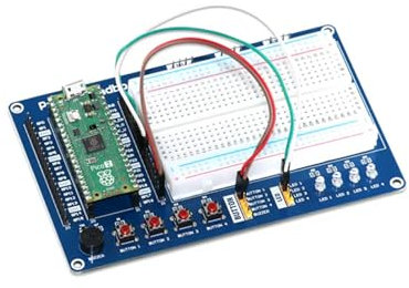 sb components RPi Pico Breadboard Kit with RPi Pico 2 board Multi-purpose Raspberry Pi Pico 2 Breadboard Kit for Pico Projects & Experiments