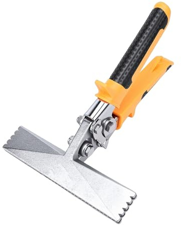 Fockety Piegatrice per Lamiera, Pinza per Piegare la Lamiera Aggraffatrice Manuale per Strumento per Piegare il Metallo con Impugnatura Ergonomica Antiscivolo per sistemas HVAC