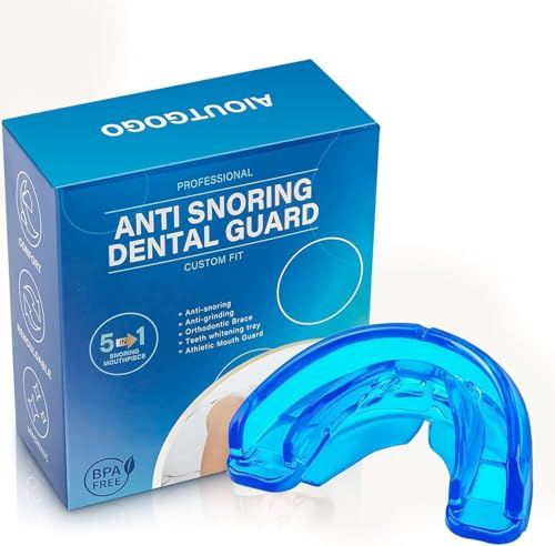 Schnarchstopper, Ergonomisch Schnarchschiene für Männer und Frauen, Effektiv Anti Schnarch Schiene Snoring Stopper, Kein BPA, Extra Weich, Gebrauchsfertig für Schnarchfreien Schlaf Nacht
