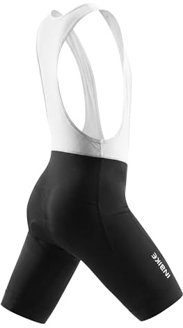 INBIKE Culote Corto Ciclismo Hombre Pantalones Verano MTB Bicicleta Ligero Transpirable con Badana Gel Acolchado 223-M