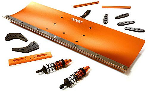 Kit chasse-neige usiné CNC en alliage pour camion Traxxas 1/10 Maxx 4S
