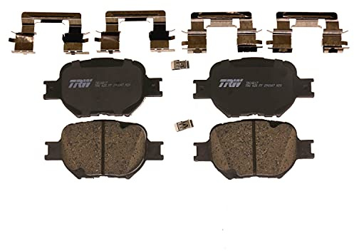 TRW Pro TRC0817 Disc Brake Pad Set For Scion tC 2005-2010, Front, And Other Applications