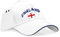 Supportershop Unisex England Baseballkappe, weiß, One Size
