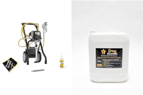 WAGNER Spray Solutions getestet und empfohlen von WAGNER, Innenwandfarbe: Weiß matt - speziell entwickelt für Sprühsysteme, 10 Liter