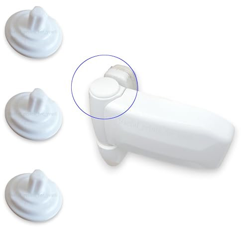 Round 20mm Caps for Patio Door French Door Flag Hinge Covers