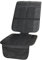 Walser Premium XL Kindersitzunterlage Auto Isofix kompatibel, 100% wasserabweisend, Rutschfester Autositzschoner Kindersitz, Unterlage Kindersitz Auto Universalgröße, Sitzschoner Auto schwarz