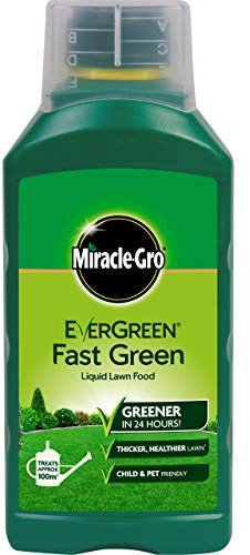Miracle-Gro Evergreen Fast Green Liquid Concentrate Lawn Food - 100 m2