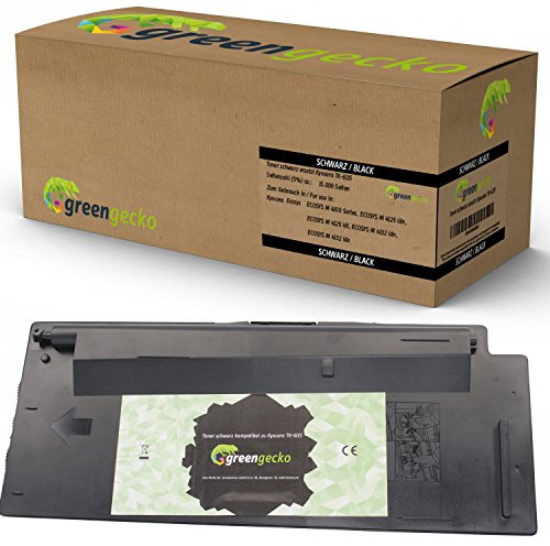 green gecko Toner schwarz kompatibel zu Kyocera TK-6115 l 1T02P10NL0 I Für Kyocera ECOSYS M 4100 Series, ECOSYS M 4125 idn I IDT, ECOSYS M 4132 idn I idx Druckerpatrone, inkl Resttonerbehälter