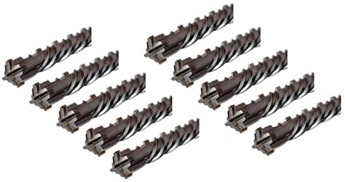 WERHE Betonbohrer SDS PLUS 6x160mm 10tlg. – Hammerbohrer für Beton und Ziegel – 4-Schneiden