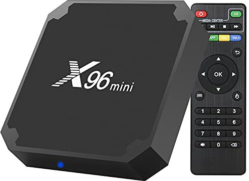 Boîtier TV Android10.0 TV Box Android 2GB/16GB Smart Mini TV Box 4K avec Allwinner H313 Quad-Core chipset 64 Bits WiFi 2.4G Lecteur Multimédia