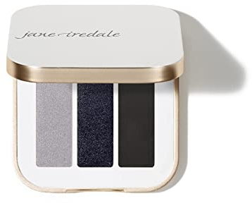 jane iredale PurePressed Eye Shadow Triple, Blue Hour, 0.06 oz., Powder