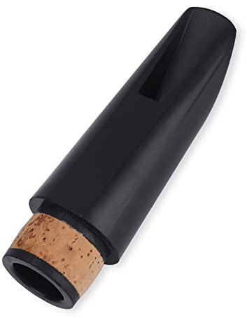 Yctze Professional Cork Clarinet Mynstycke, ABS -konstruktion med Ligaturpaket, för Klarinetter Instrumenttillbehör