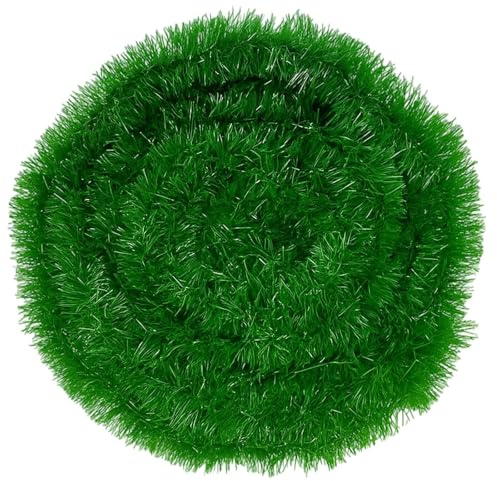 Ghirlanda di Natale, 10 M di Qualità Premium Ghirlanda Artificiale di Natale, Ghirlanda di Abete Verde, Decorazione Natalizia, Ghirlanda di Natale per Esterni, Larghezza 9 cm, Ideale per la