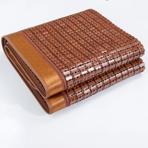 Stuoia di bambù di bambù di estate di tessitura di raffreddamento Mat per il letto, bambù naturale estate stuoia di sonno, pieghevole raffreddamento letto mat