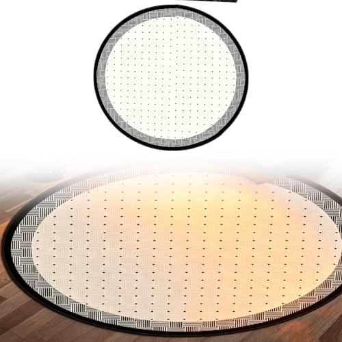 Tapis chauffant portable en graphène avec arrêt automatique par détection de présence, idéal pour le bureau, sous un bureau ou dans une chambre d'enfant. Facile à ranger(120cm/47.2in)