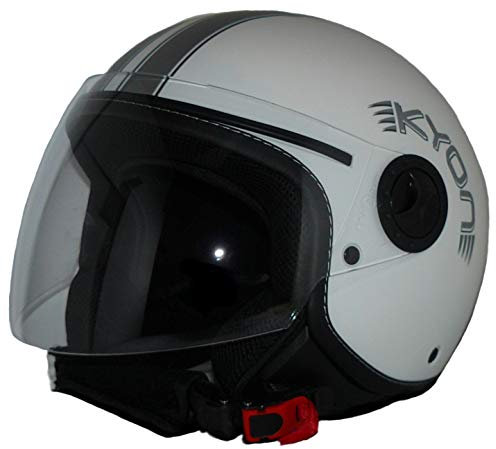 protectWEAR Jethelm Motorradhelm im Pilotendesign H730-WS weiß - XL