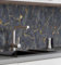 MyMaxxi Küchenrückwand Folie selbstklebend matt - einfache Montage ohne Bohren 0,4mm stark Versteift - Motiv Marmor schwarz 60cm hoch - Spritzschutz Küche Klebefolie - Steine Mauer 400 x 60cm