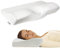 Edihome, Oreiller Ergonomique Cervical, Viscoélastique, 50 x 30 x 10 cm, Mousse à Memoire de Forme, avec Housse en Coton Double, Hypoallergénique